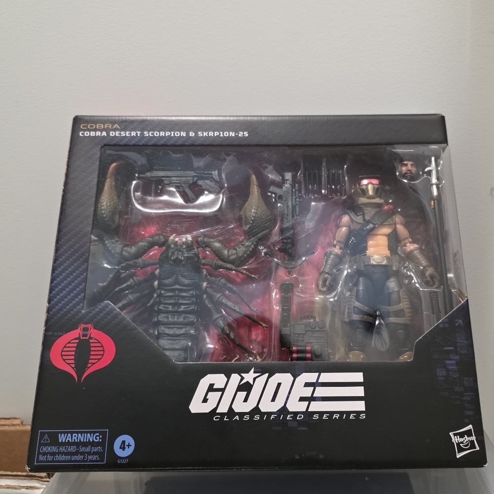 G.I. Joe Classified Series #180, Cobra Desert Scorpion & SKRP10N-25